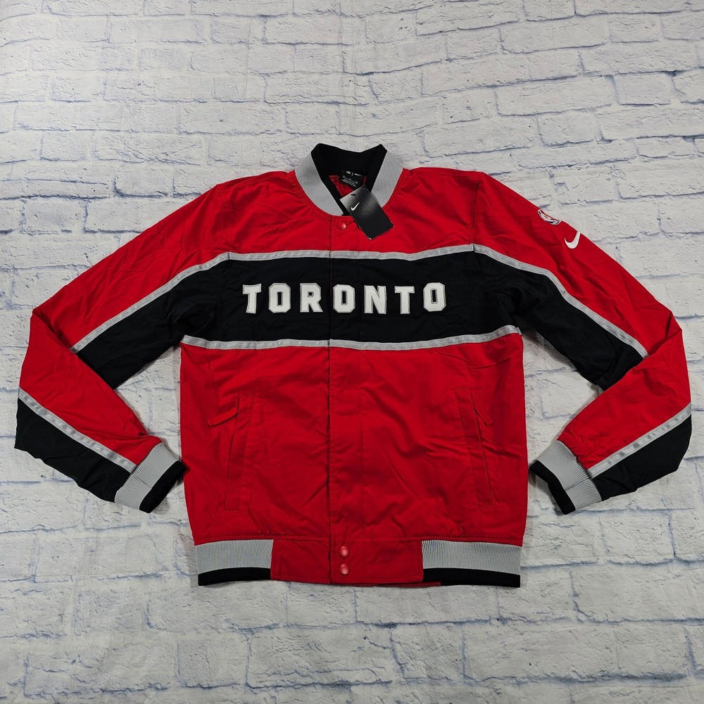 Toronto Raptors Nike Jacket MENS Small Tall Red NBA Courtside AR8781-657
